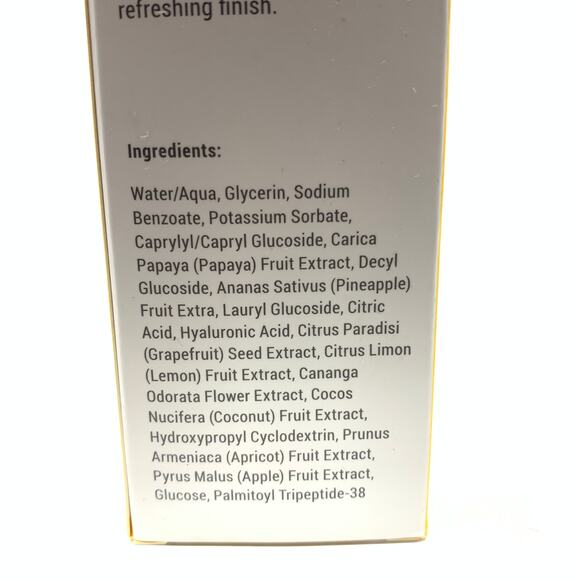 Clean Skin Club Pineapple Glow Mist Hyaluronic Acid Peptides Antioxidants 100 ml - Picture 5 of 7